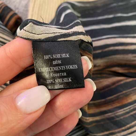 Barbara Bui 100% silk blouse, size 38(S) - Picture 11 of 11